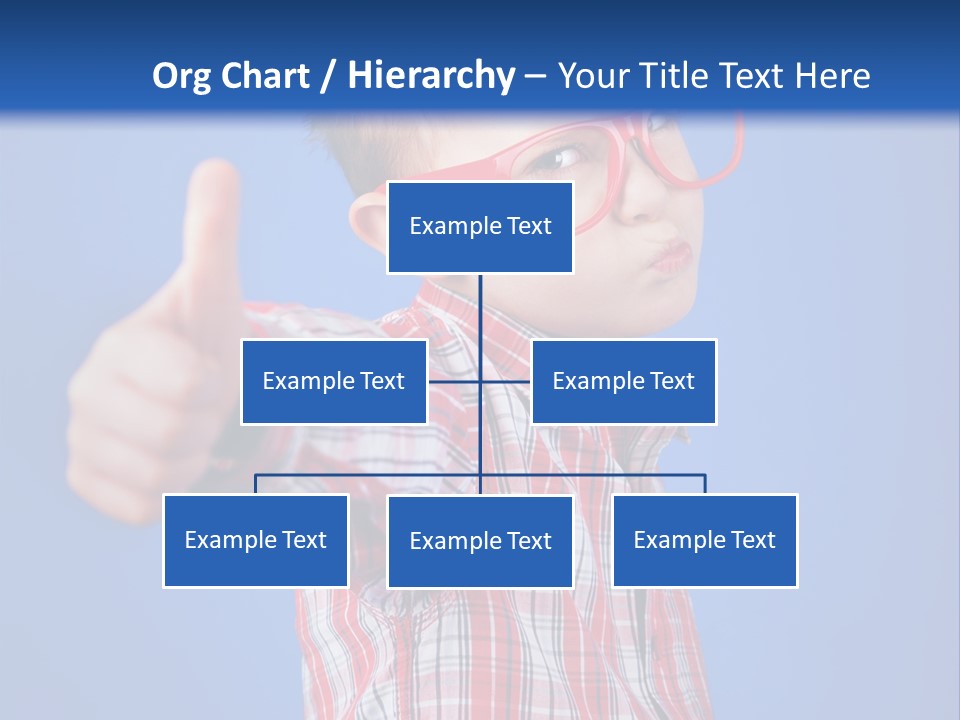 Nerd Silly Hand PowerPoint Template