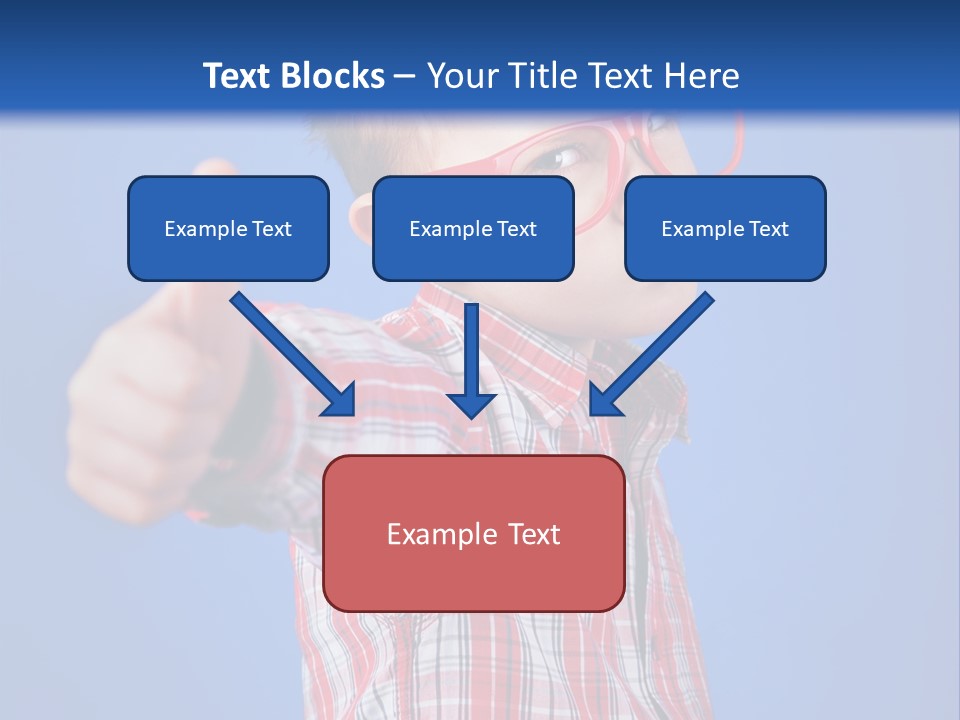 Nerd Silly Hand PowerPoint Template