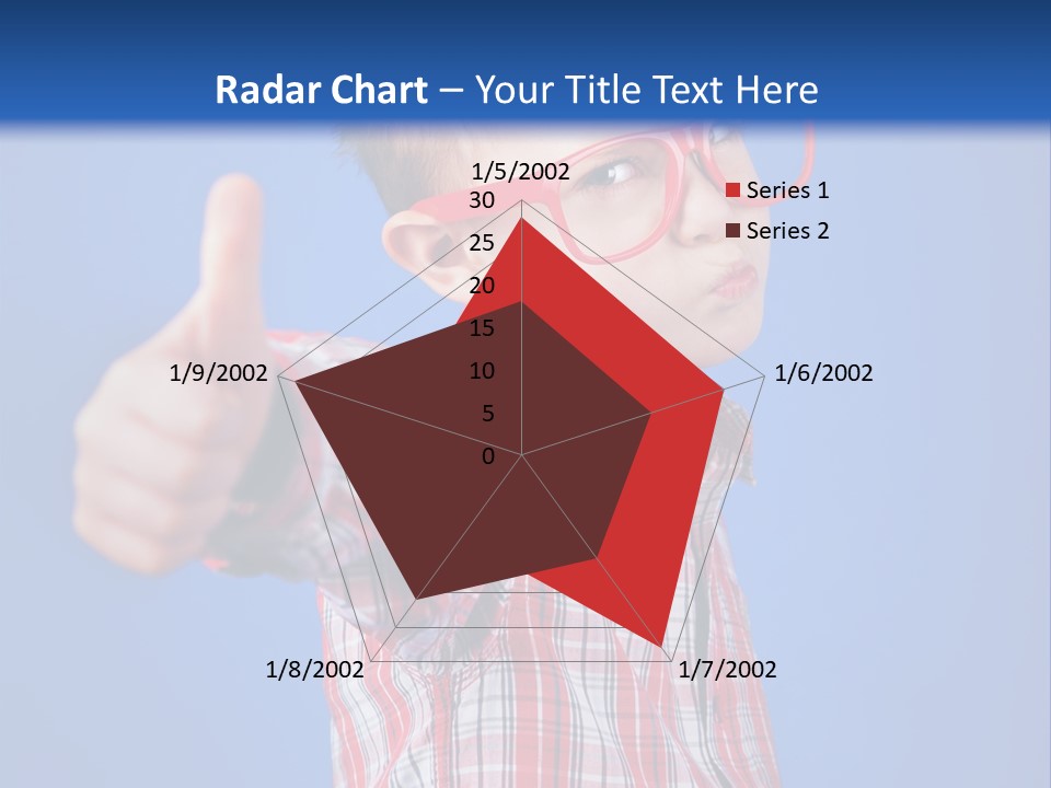 Nerd Silly Hand PowerPoint Template