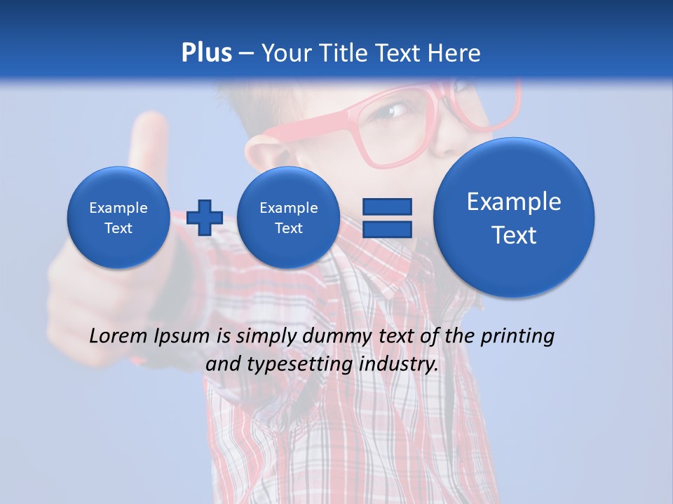 Nerd Silly Hand PowerPoint Template