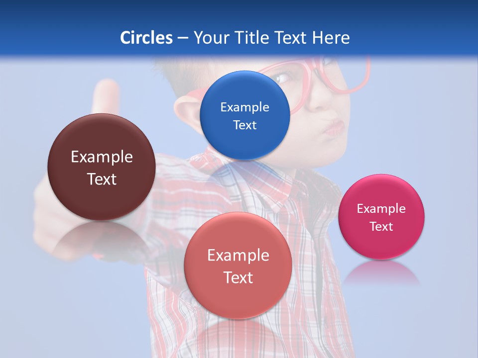 Nerd Silly Hand PowerPoint Template