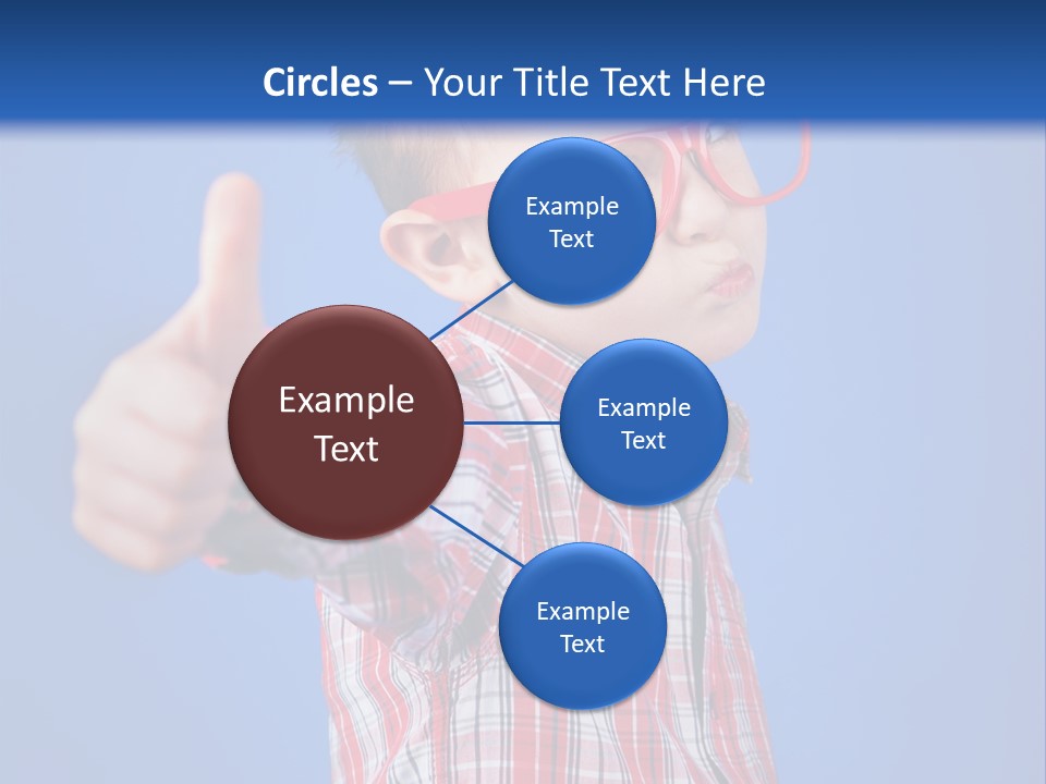 Nerd Silly Hand PowerPoint Template