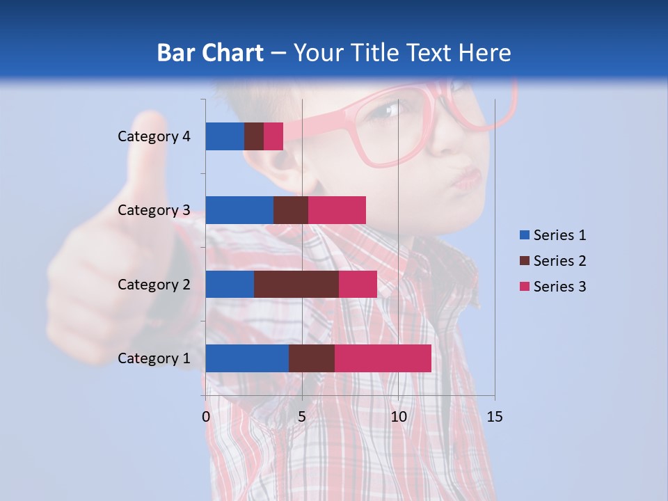 Nerd Silly Hand PowerPoint Template