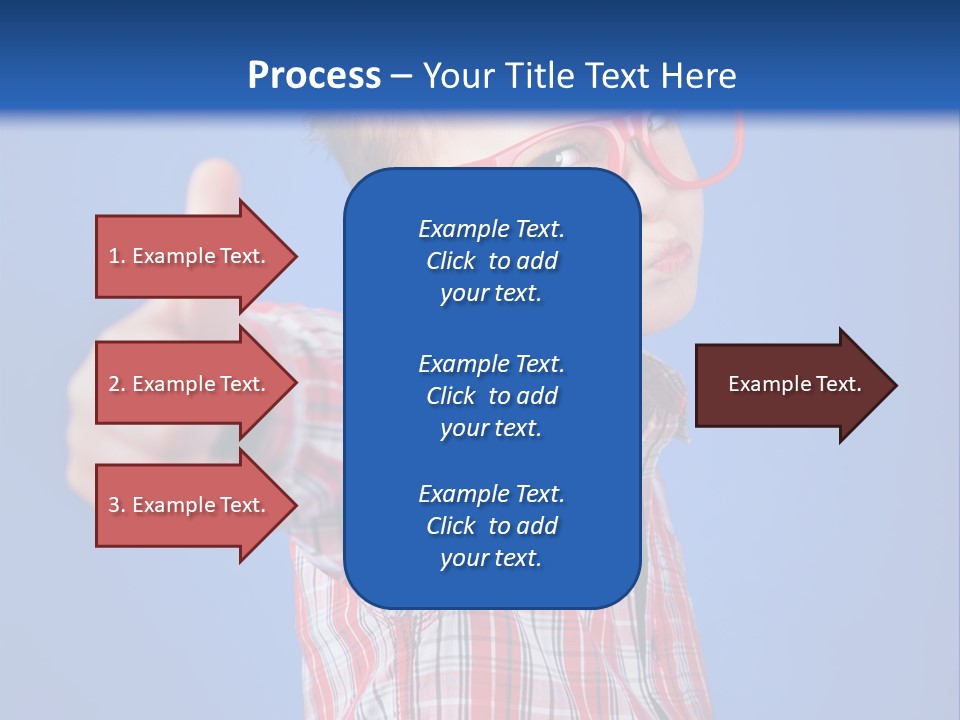Nerd Silly Hand PowerPoint Template