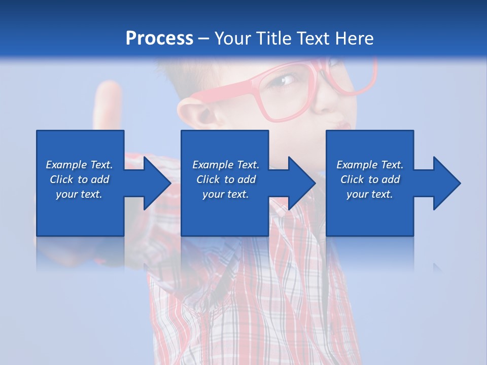 Nerd Silly Hand PowerPoint Template