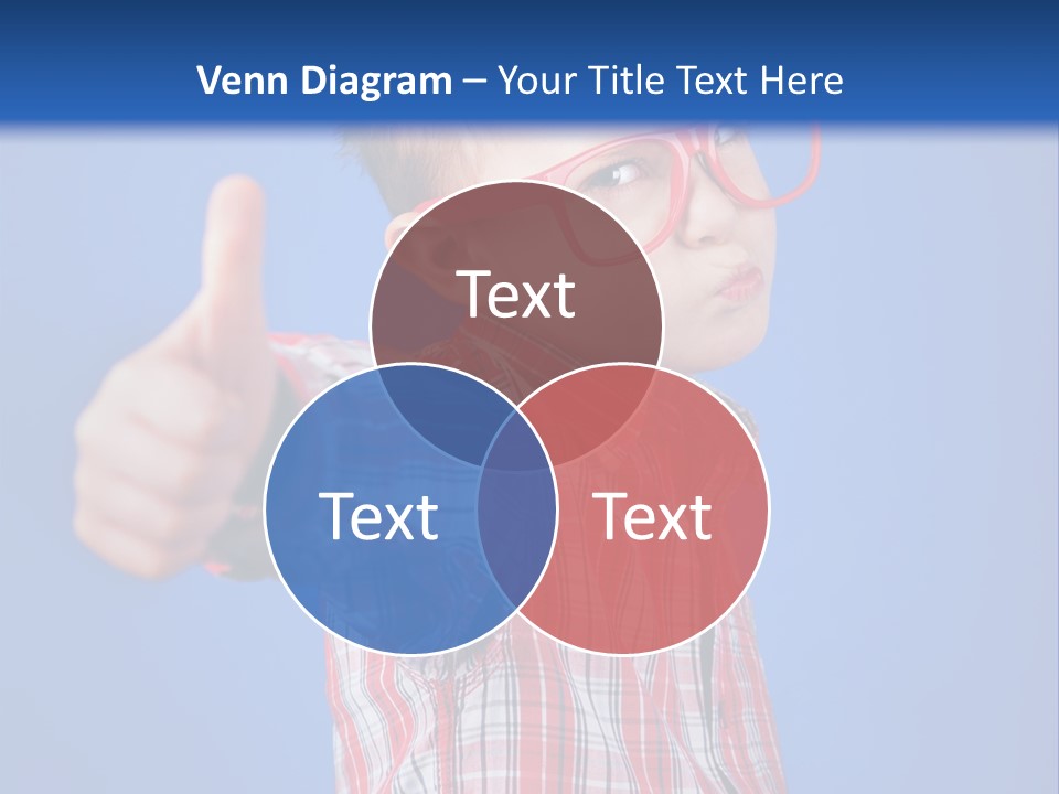 Nerd Silly Hand PowerPoint Template