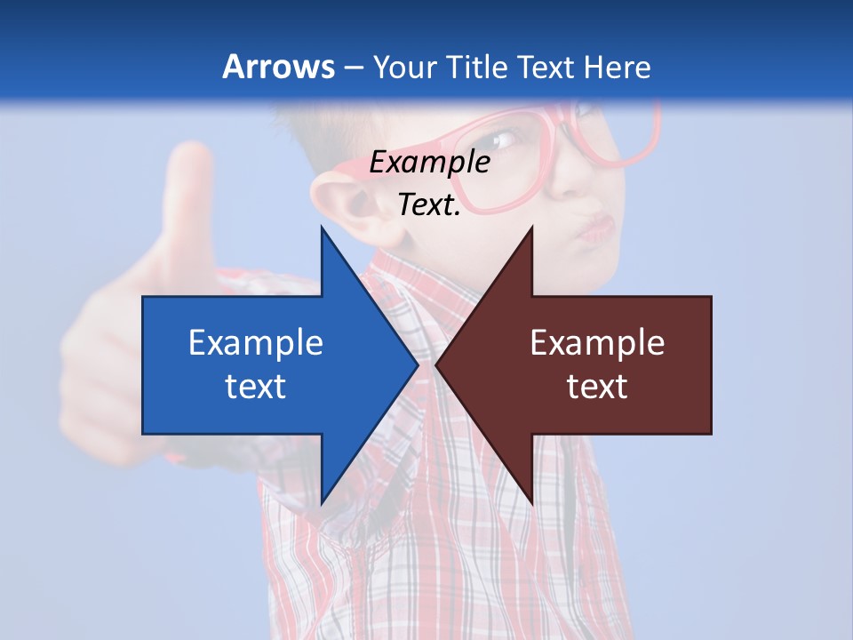 Nerd Silly Hand PowerPoint Template