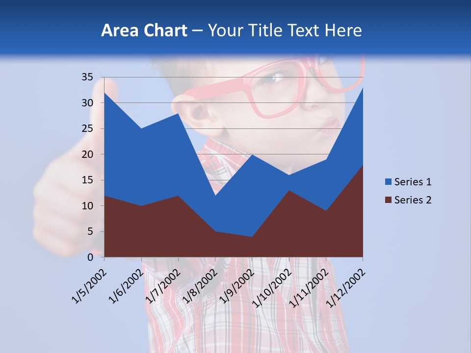 Nerd Silly Hand PowerPoint Template