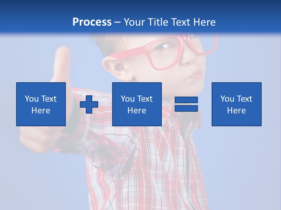 Nerd Silly Hand PowerPoint Template