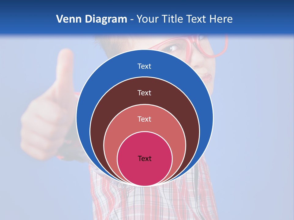 Nerd Silly Hand PowerPoint Template