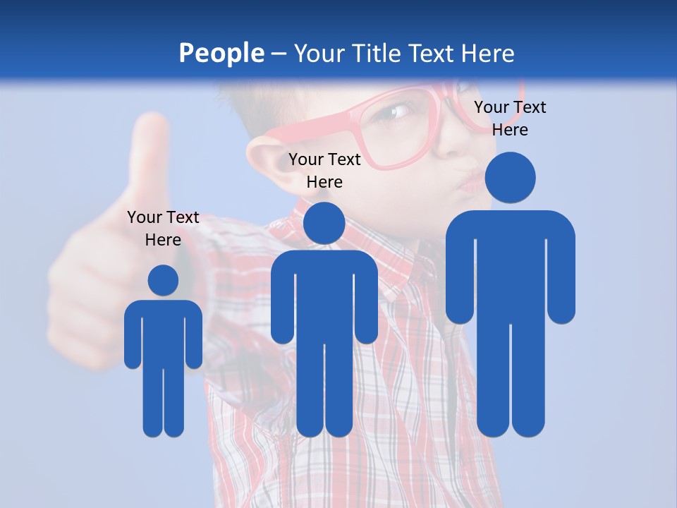 Nerd Silly Hand PowerPoint Template