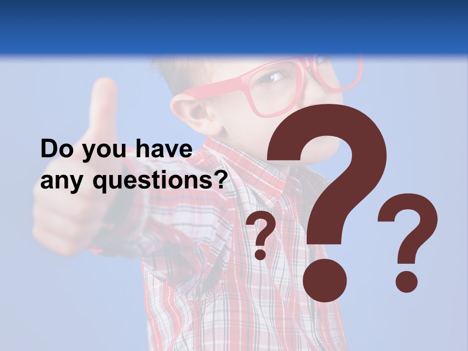 Nerd Silly Hand PowerPoint Template