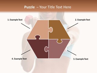 Portrait Female Girl PowerPoint Template