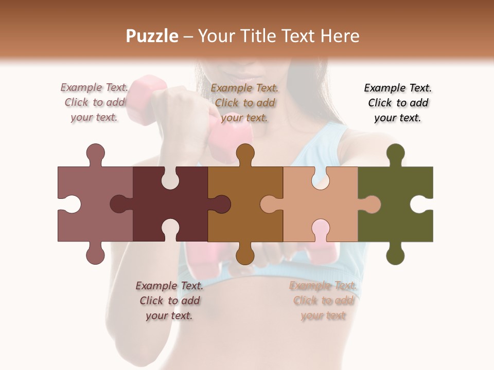 Portrait Female Girl PowerPoint Template