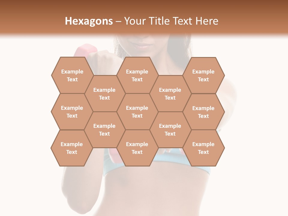 Portrait Female Girl PowerPoint Template
