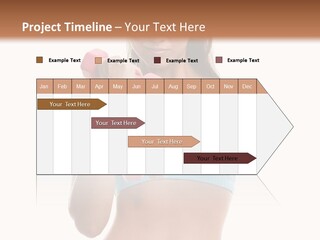 Portrait Female Girl PowerPoint Template