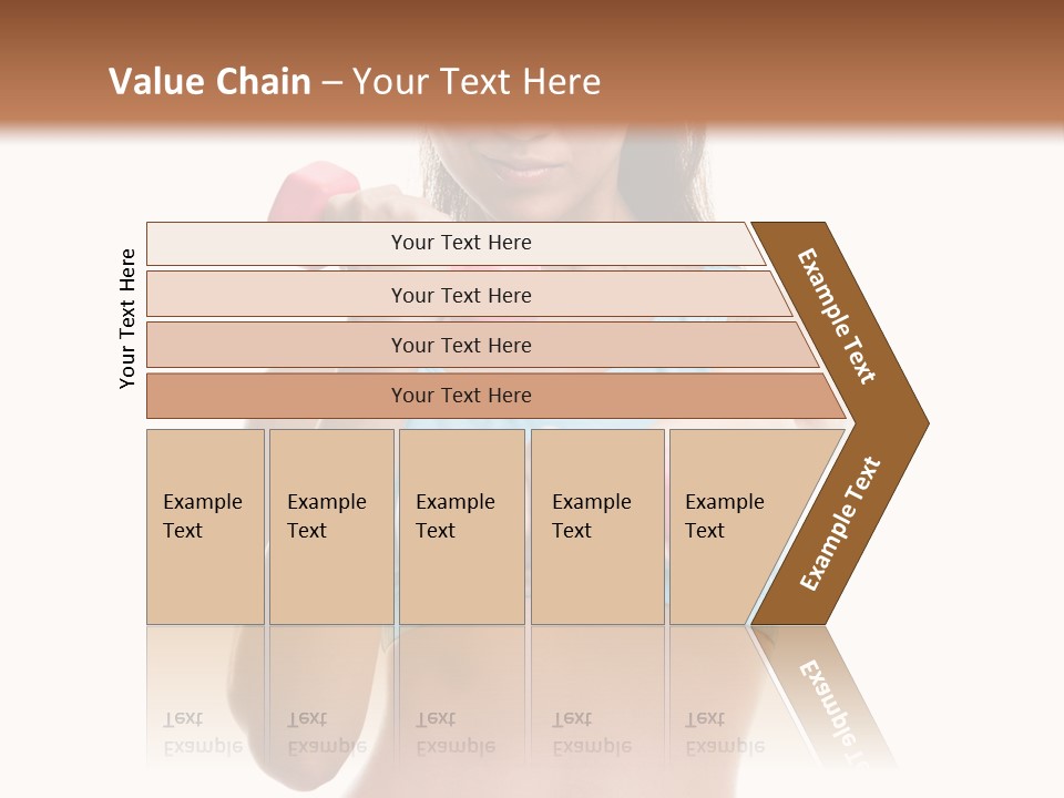Portrait Female Girl PowerPoint Template