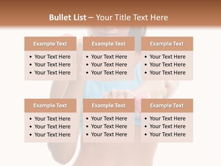 Portrait Female Girl PowerPoint Template