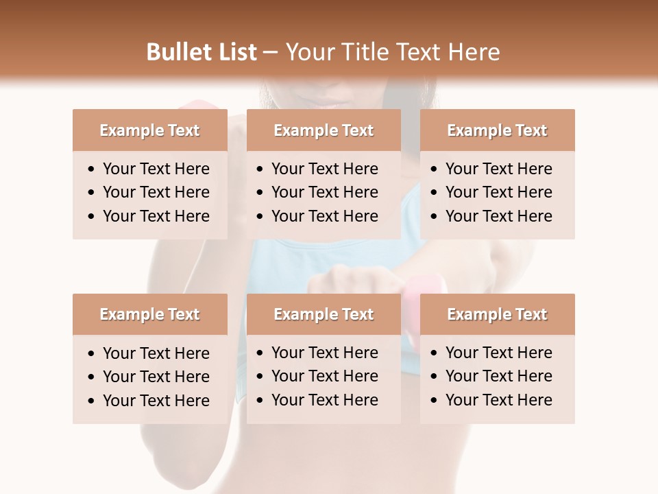 Portrait Female Girl PowerPoint Template