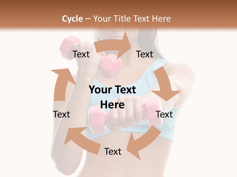 Portrait Female Girl PowerPoint Template