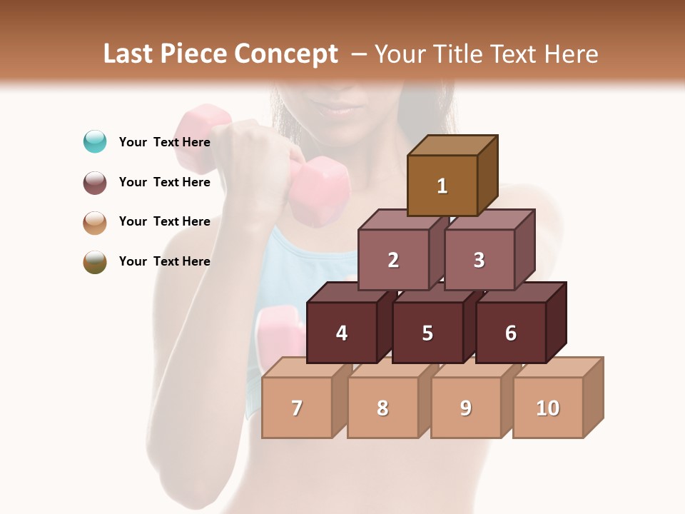 Portrait Female Girl PowerPoint Template