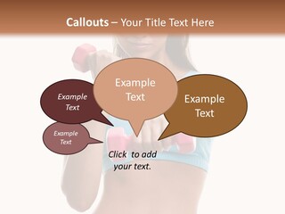 Portrait Female Girl PowerPoint Template