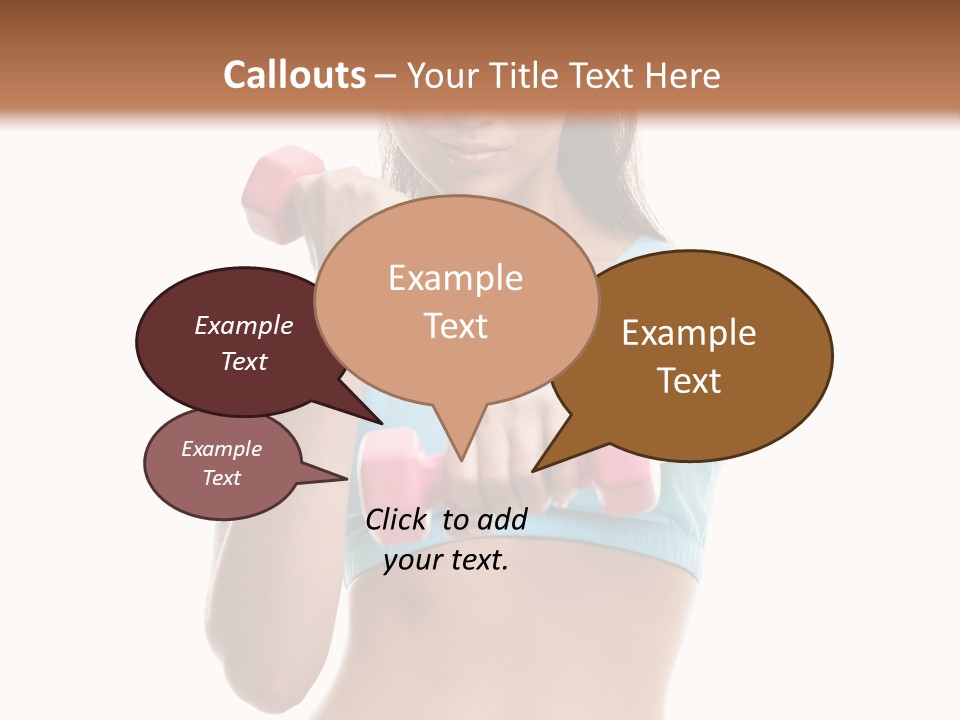 Portrait Female Girl PowerPoint Template