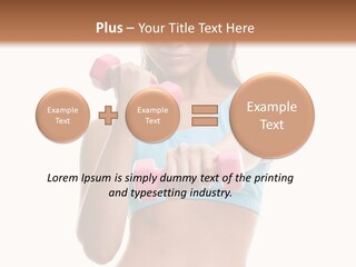 Portrait Female Girl PowerPoint Template