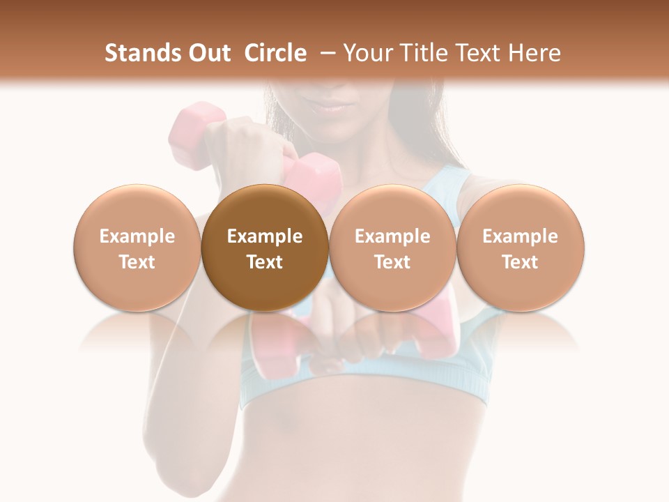 Portrait Female Girl PowerPoint Template