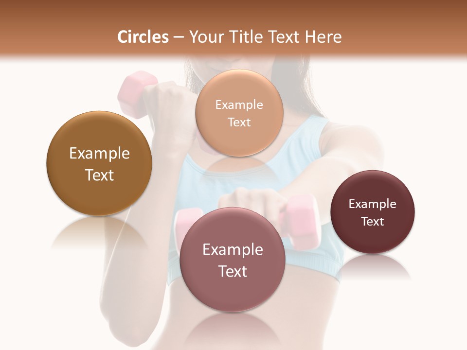 Portrait Female Girl PowerPoint Template