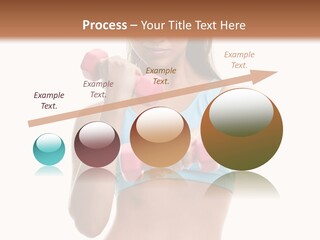 Portrait Female Girl PowerPoint Template
