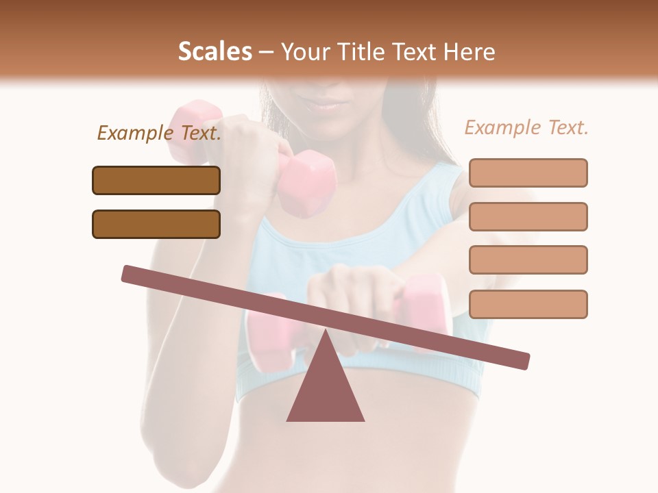 Portrait Female Girl PowerPoint Template