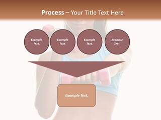 Portrait Female Girl PowerPoint Template