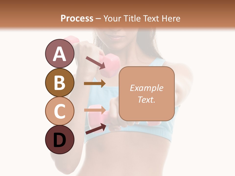 Portrait Female Girl PowerPoint Template