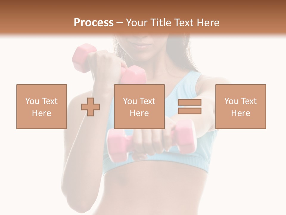 Portrait Female Girl PowerPoint Template