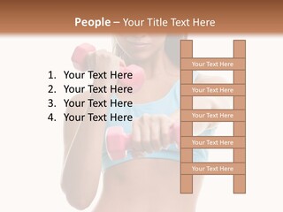 Portrait Female Girl PowerPoint Template