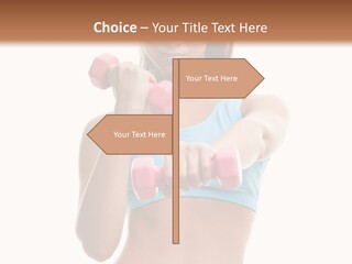 Portrait Female Girl PowerPoint Template