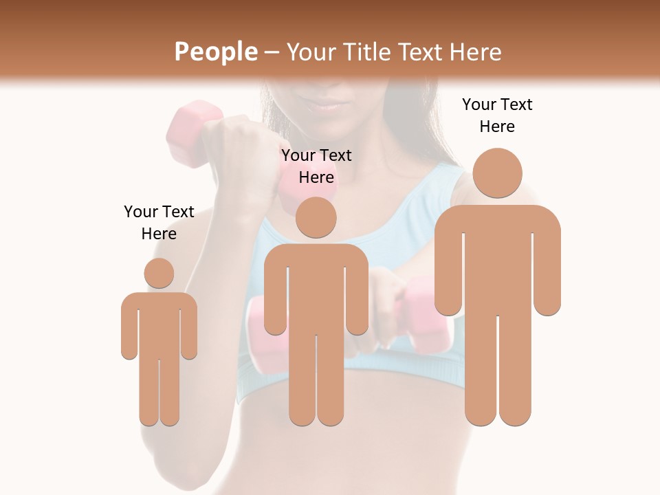 Portrait Female Girl PowerPoint Template