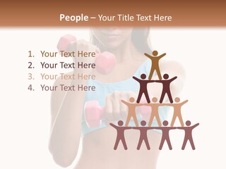 Portrait Female Girl PowerPoint Template