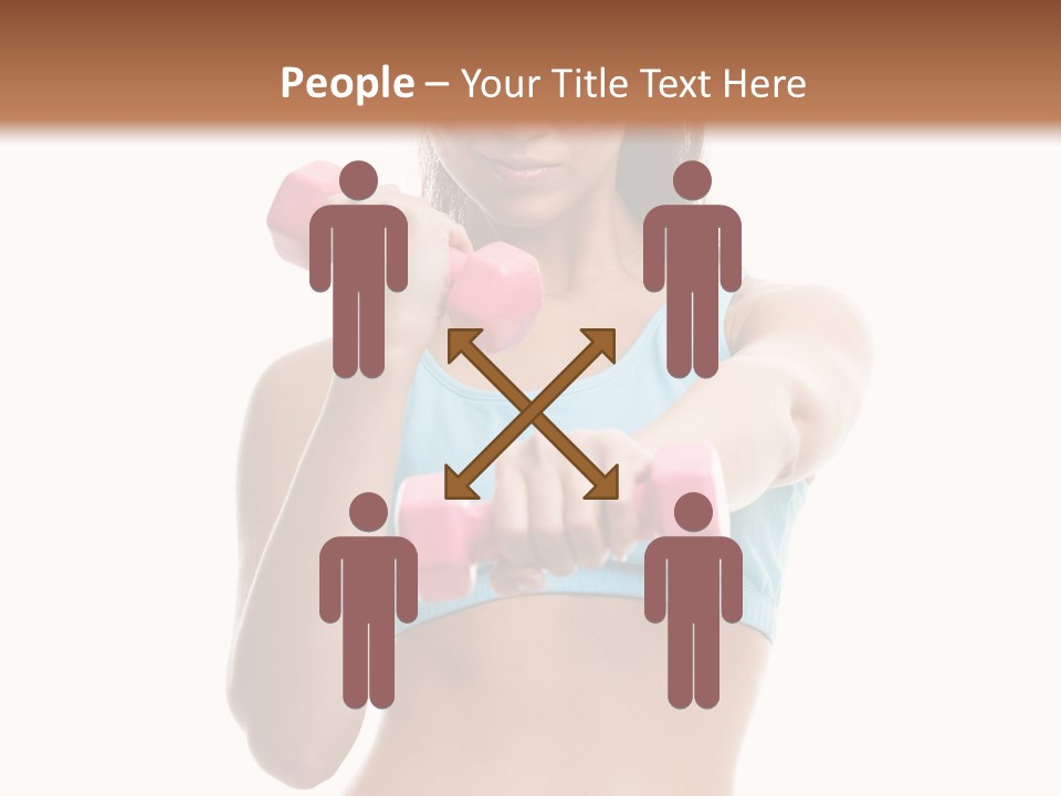 Portrait Female Girl PowerPoint Template