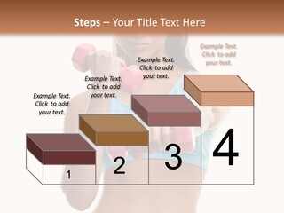 Portrait Female Girl PowerPoint Template