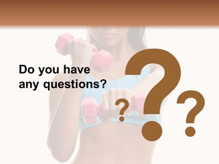 Portrait Female Girl PowerPoint Template