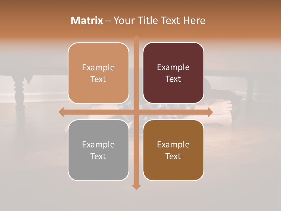 Human Caucasian Body PowerPoint Template