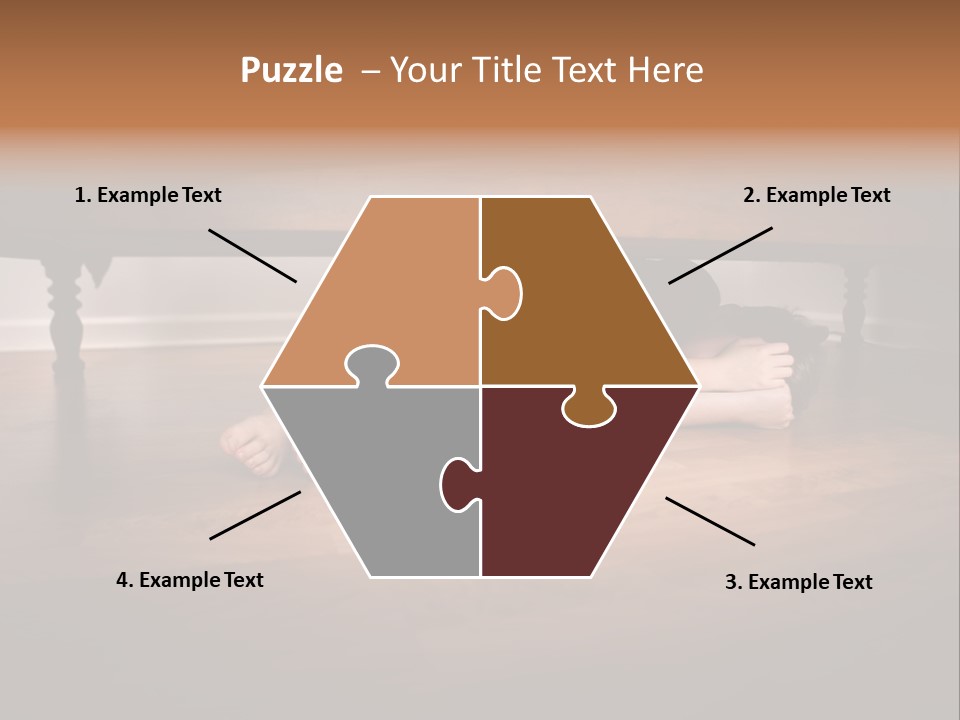 Human Caucasian Body PowerPoint Template