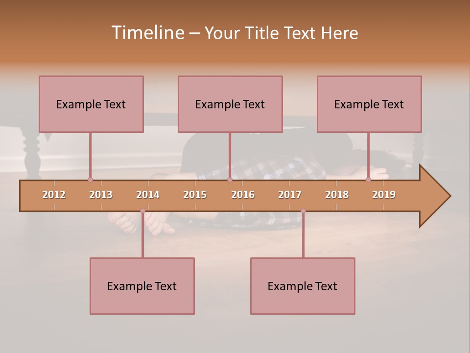 Human Caucasian Body PowerPoint Template