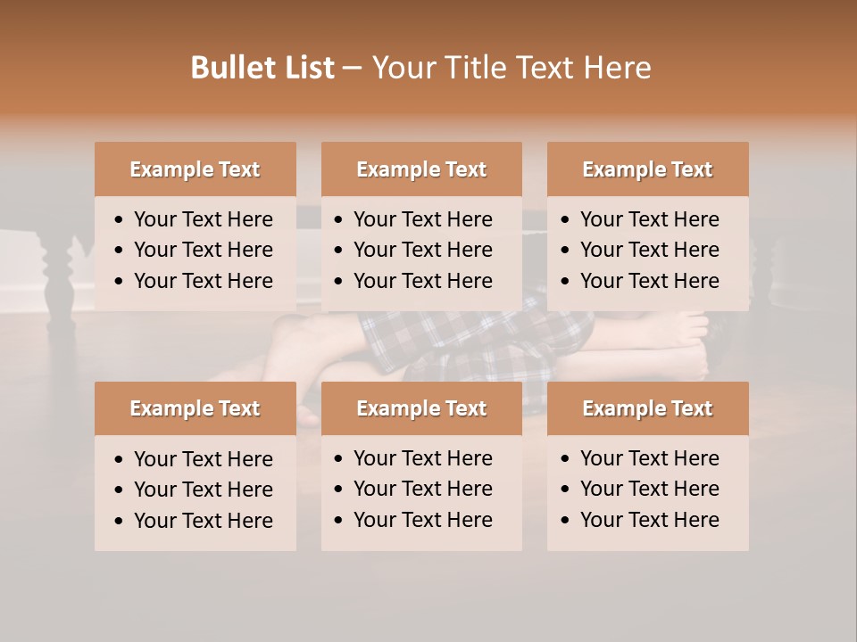 Human Caucasian Body PowerPoint Template