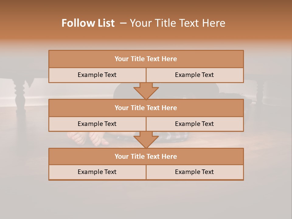 Human Caucasian Body PowerPoint Template