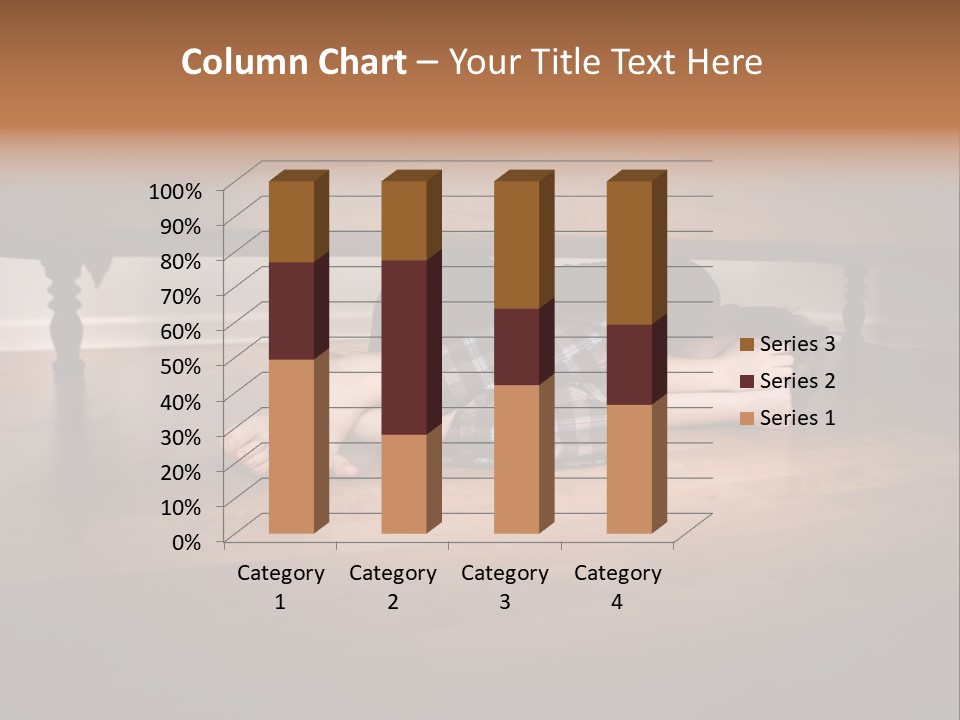 Human Caucasian Body PowerPoint Template