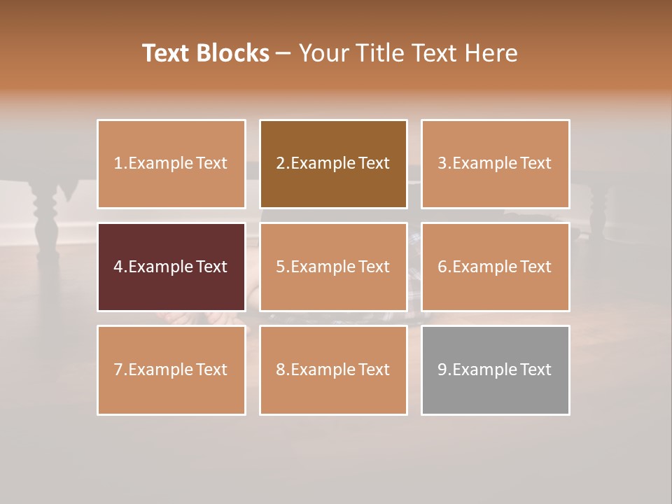 Human Caucasian Body PowerPoint Template