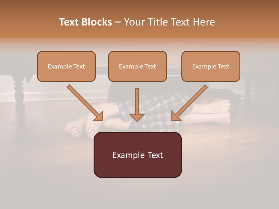 Human Caucasian Body PowerPoint Template